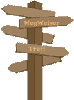 Wegweiser Treff